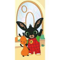 JERRY FABRICS Pamučan dječji ručnik, 70x140 cm Bing "Hoppity"